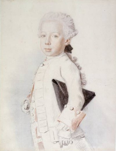 Portrait of Archduke Maximilian Francis of Austria by Jean Étienne Liotard
